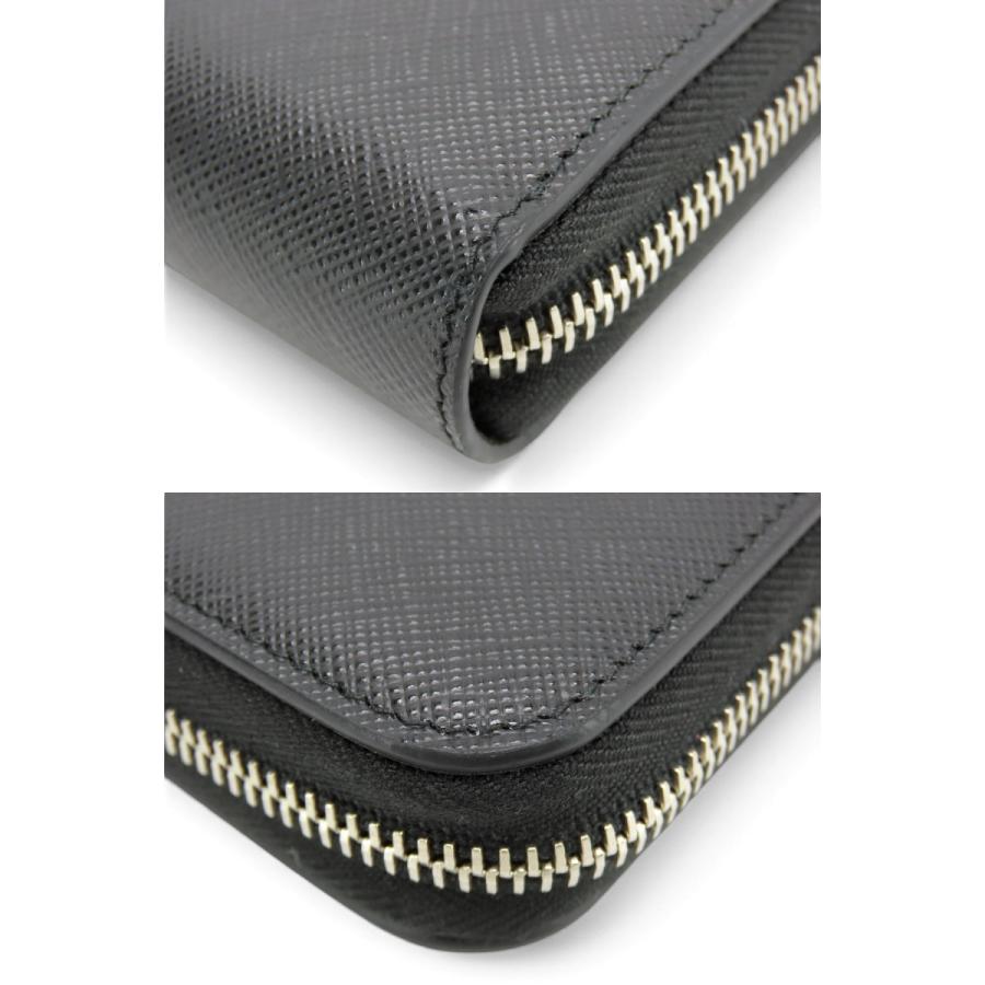 PRADA（プラダ） 新古品 サフィアーノ ジップアラウンド財布 ラウンド