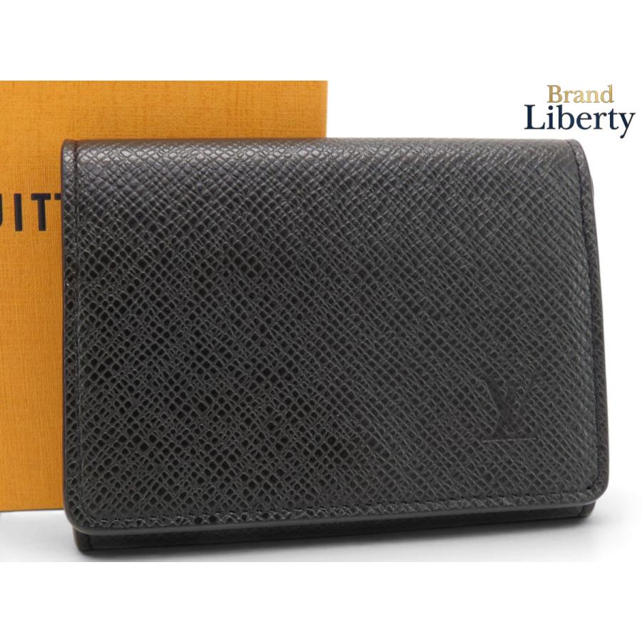 ルイヴィトン☆タイガアンヴェロップカルトドゥヴィジット名刺入れ・カード入れ LOUIS VUITTON（ルイ・ヴィトン） 新品同様 タイガ アンヴェロップ