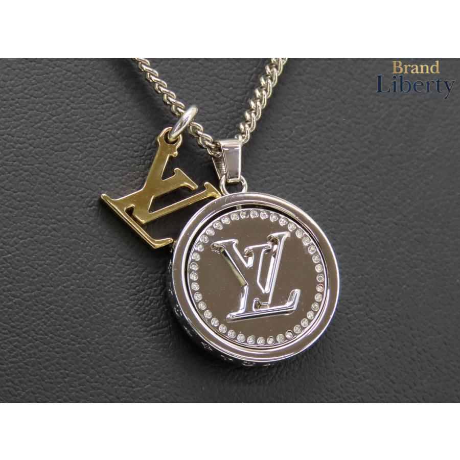 LOUIS VUITTON（ルイ・ヴィトン） ほぼ新品 ペンダント LVキャッチ