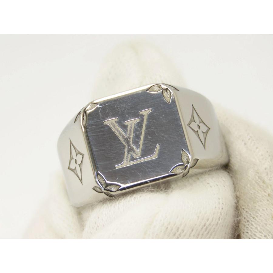 LOUIS VUITTON（ルイ・ヴィトン） 美品 シグネット リング モノグラム