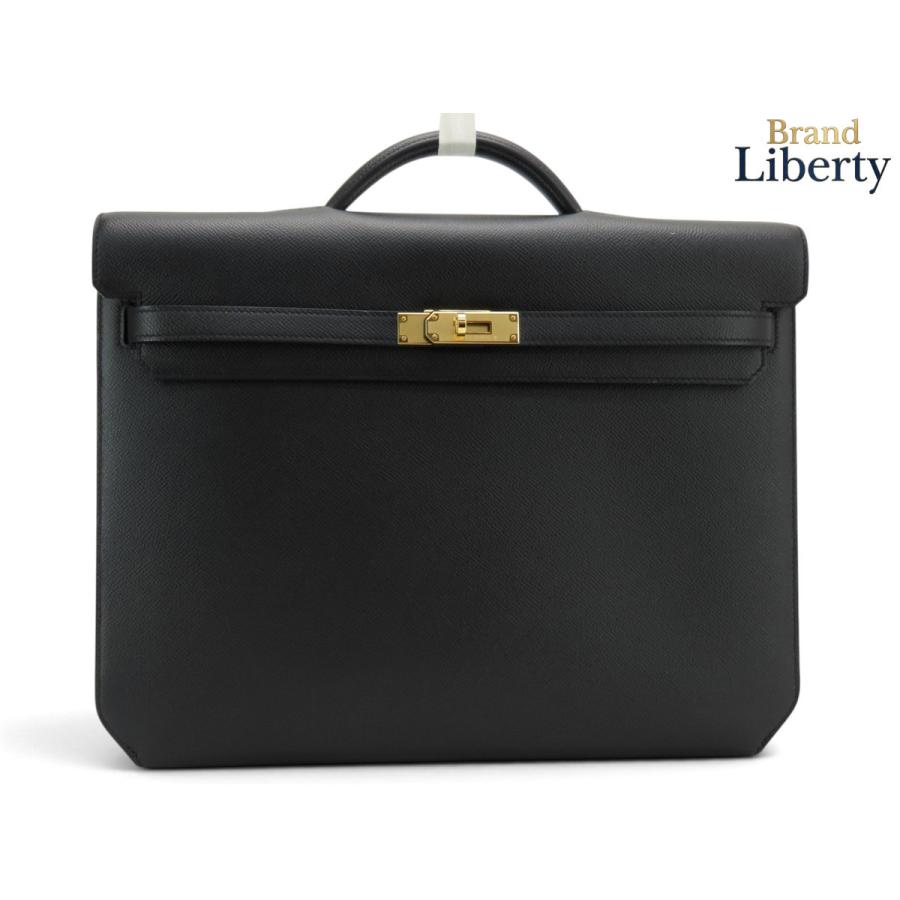 エルメス ケリーデペッシュ36 ビジネスバッグ　ブリーフケース　ブラックゴールド HERMES（エルメス） 未使用 ケリー デペッシュ 36 ビジネスバッグ