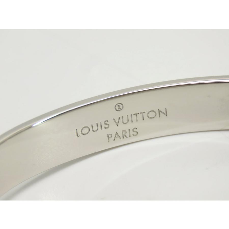 LOUIS VUITTON（ルイ・ヴィトン） ほぼ新品 カフ ナノグラム バングル