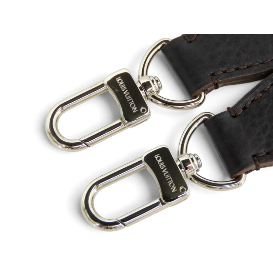 LOUIS VUITTONブラウンレザー調整可能ストラップ LOUIS VUITTON（ルイ・ヴィトン） 新品同様 トリヨンレザー 調整可能