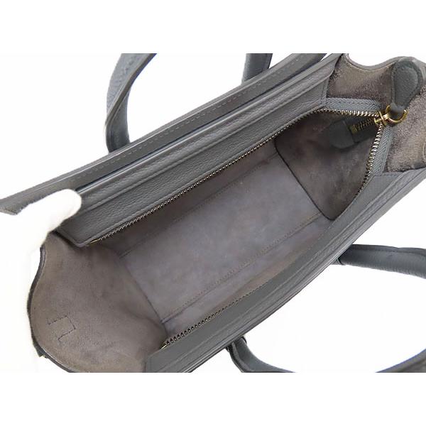 CELINE 美品 セリーヌ ラゲージ ナノ ショッパー 2WAY ハンドバッグ