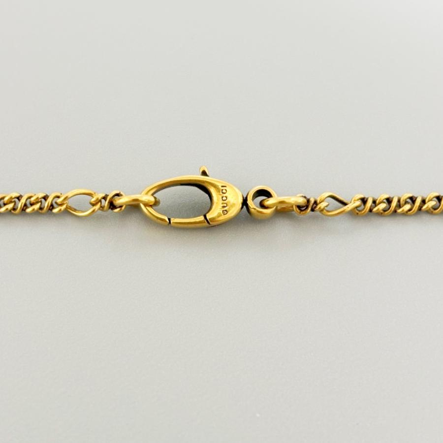 GUCCI グッチ ライオン ヘッド ネックレス ストーンクラック GUCCI グッチ ライオン ヘッド ネックレス ストーンクラック