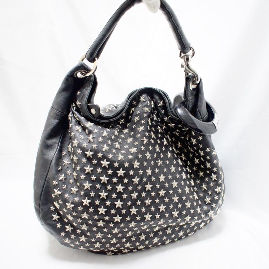 JIMMY CHOO ジミーチュウ スタースタッズ ショルダーバッグ 