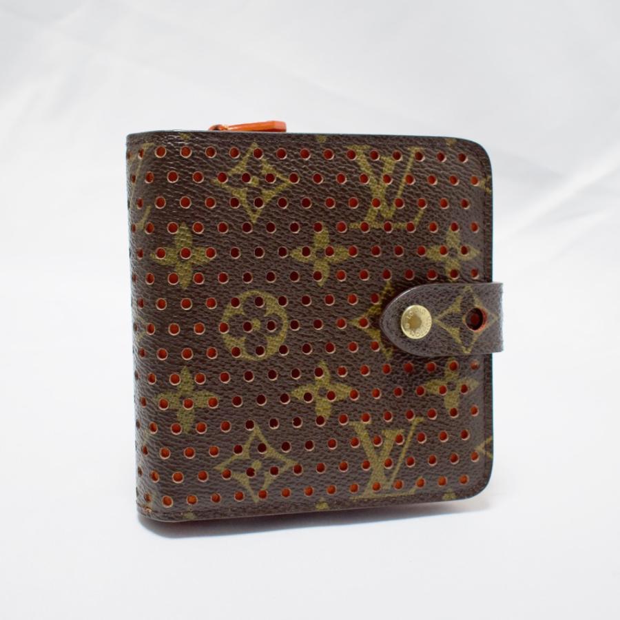 ルイ・ヴィトン財布 モノグラム・ペルフォ コンパクトジップ M95189 LOUIS VUITTON（ルイ・ヴィトン） コンパクト財布 モノグラム ペルフォ