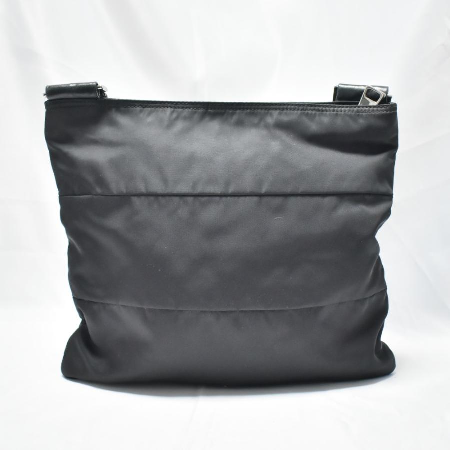 PRADA（プラダ） TESSUTO ショルダーバッグ 斜め掛け ナイロン レザー