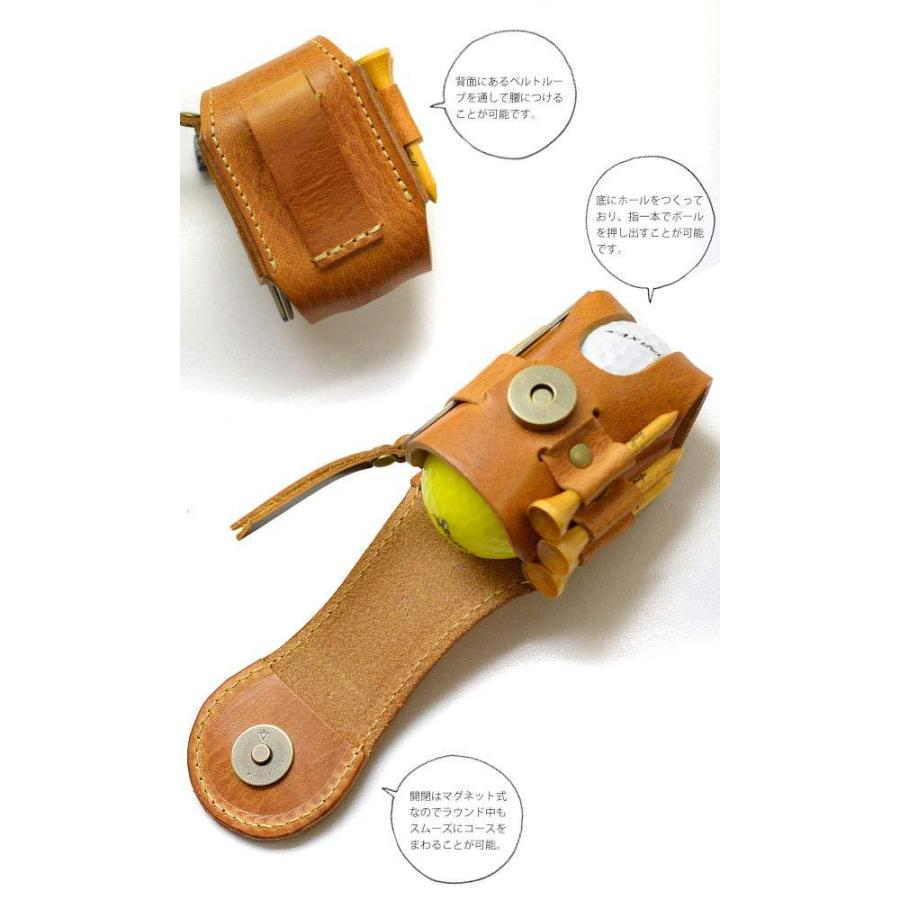 ゴルフボール・ティー・グリーンフォーク 収納 ケース ホルダー ゴルフ