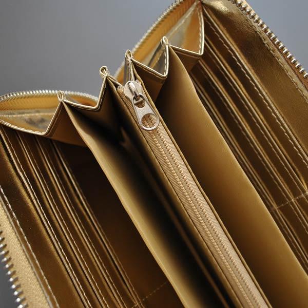 長財布 ラウンドファスナー 金色 シャンパンゴールド SHEEP シープ