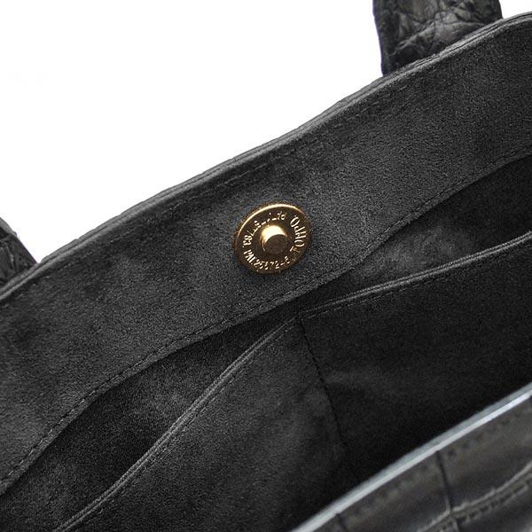 トートバッグ CROCODILE クロコダイル 黒 ブラック 鰐革 ワニ革 トートバッグ CROCODILE クロコダイル 黒 ブラック 鰐革 ワニ革