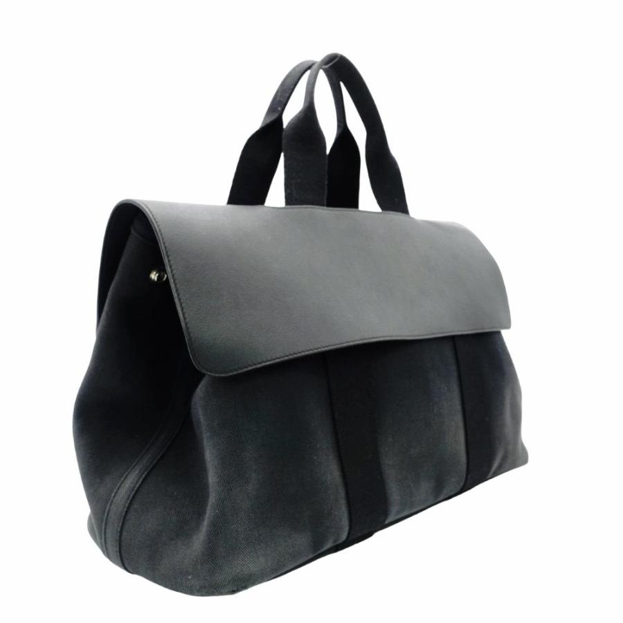HERMES（エルメス） ヴァルパライソMM トートバッグ ブラック
