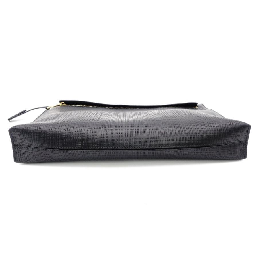 LOEWE（ロエベ） アナグラム クラッチバッグ ブラック 黒 レザー