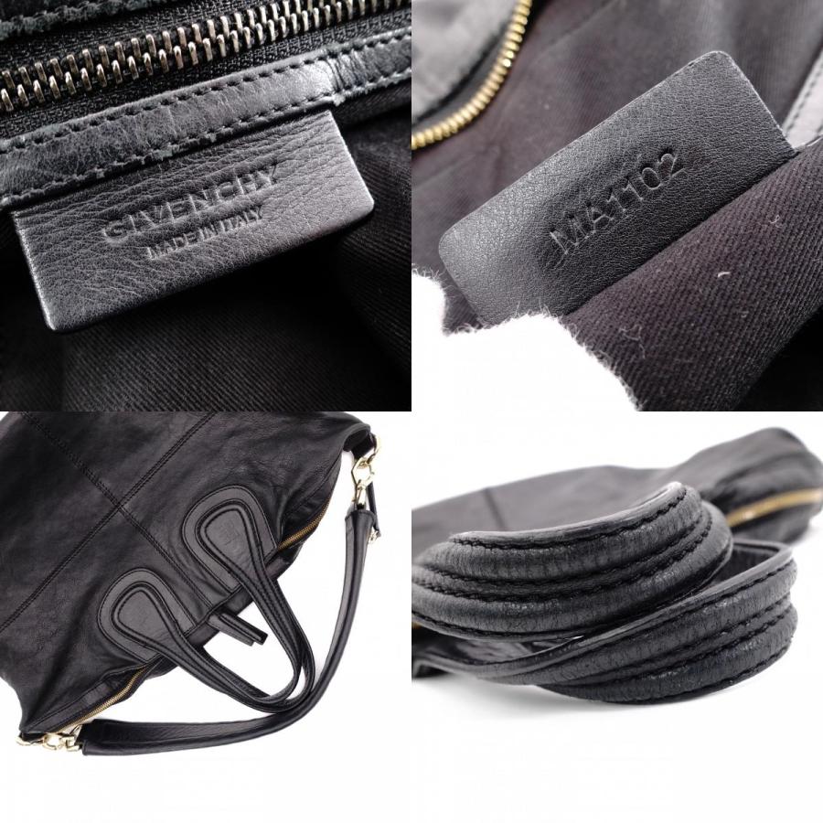 GIVENCHY ジバンシィ ナイチンゲール ハンドバッグ レザー ブラック 