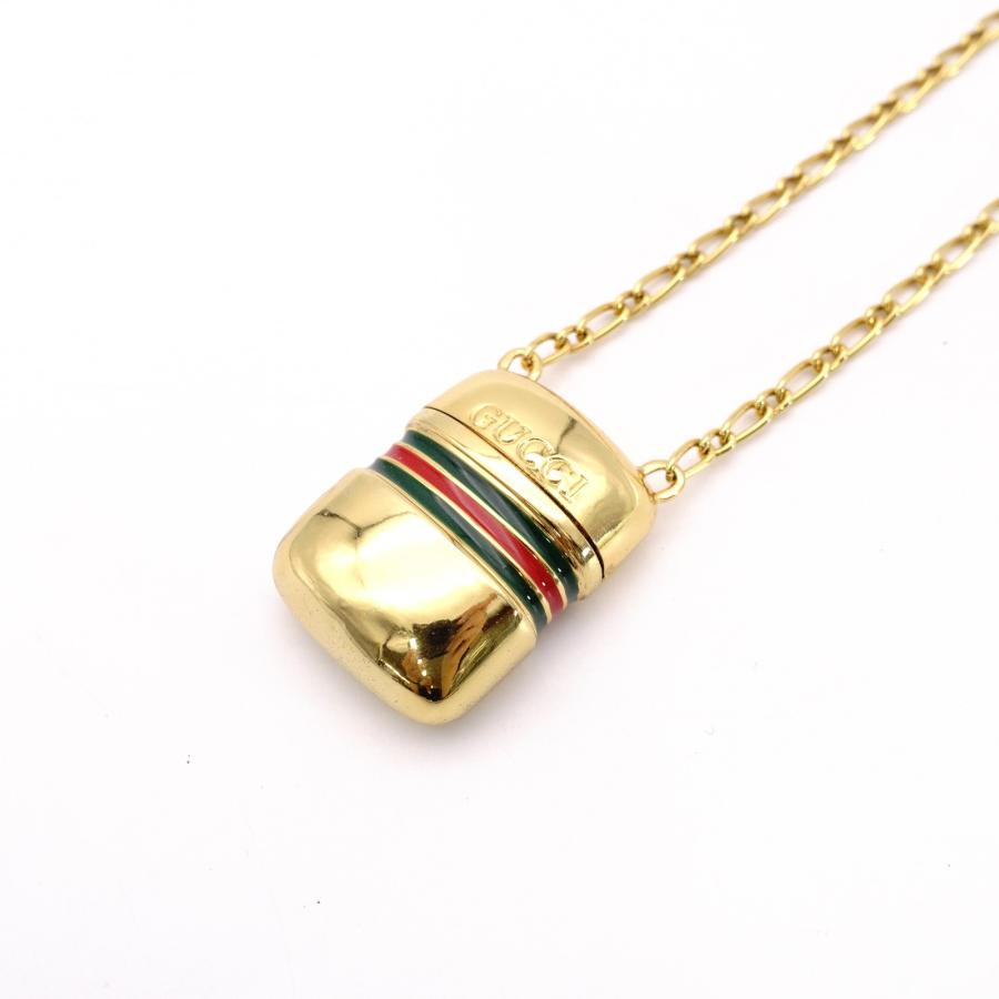 GUCCI（グッチ） ネックレス メタル ゴールド ヴィンテージ シェリー 