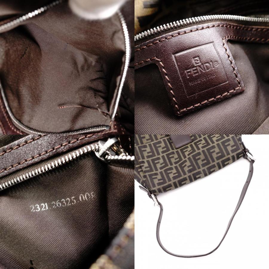 FENDI（フェンディ） マンマバケット ズッカ ショルダーバッグ