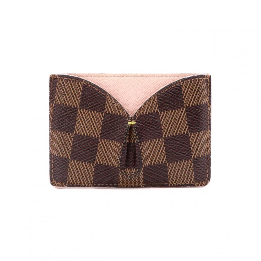 LOUIS VUITTON（ルイ・ヴィトン） ダミエエベヌ カードケース PVC 
