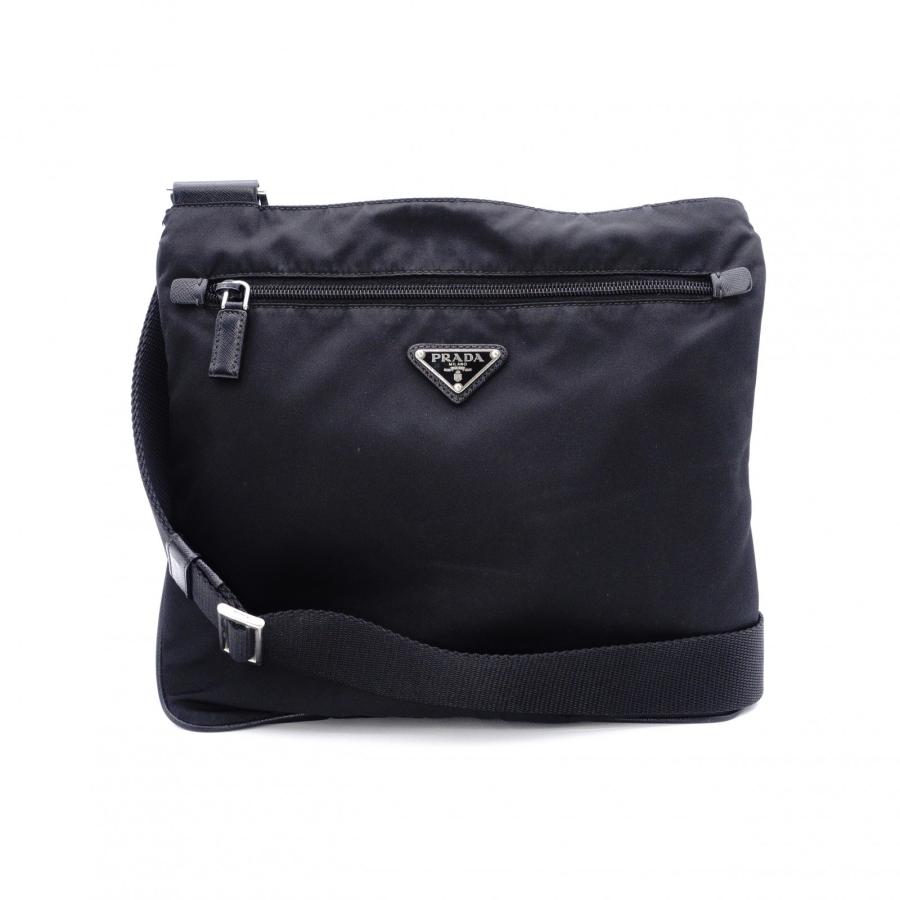 PRADA（プラダ） ショルダーバッグ ナイロン ブラック クロスボディ 