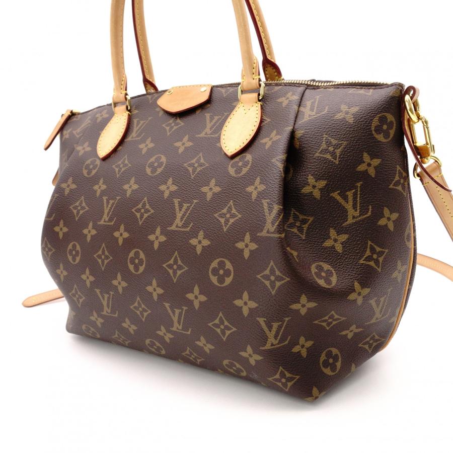 LOUIS VUITTON ルイヴィトン チュレン MM モノグラム キャンバス ショルダーバッグ PVC/レザー ブラウン系 2way_2