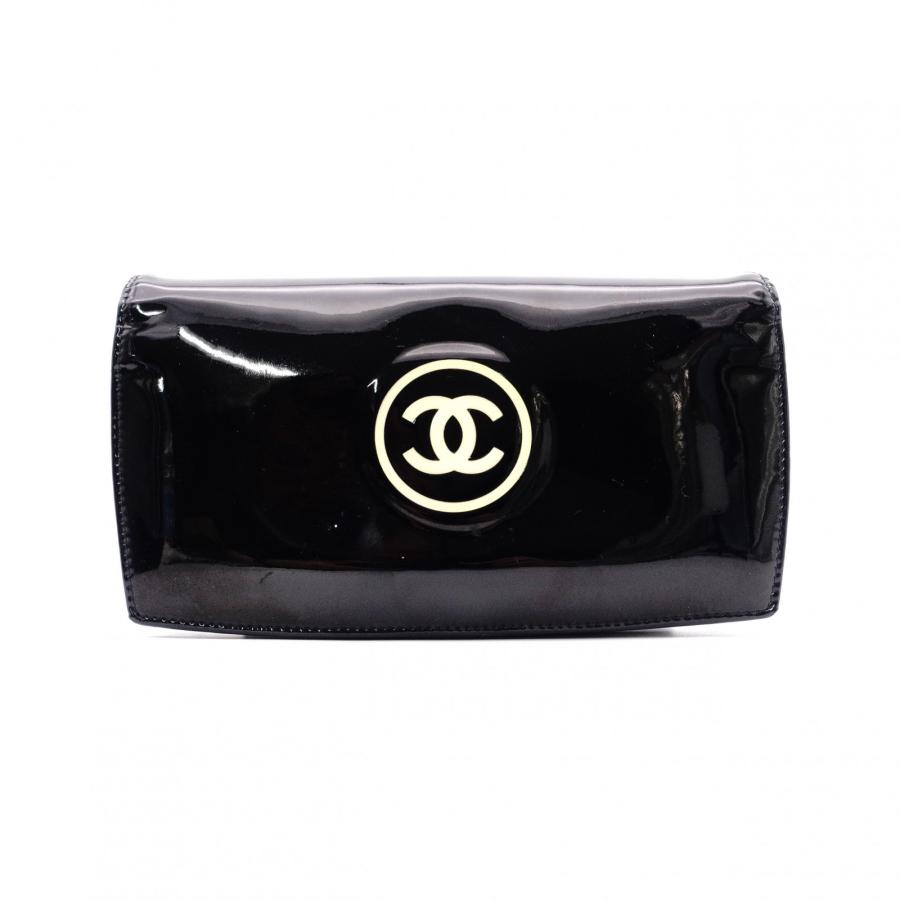 CHANEL（シャネル） ココマーク 長財布 パテントレザー レザー 