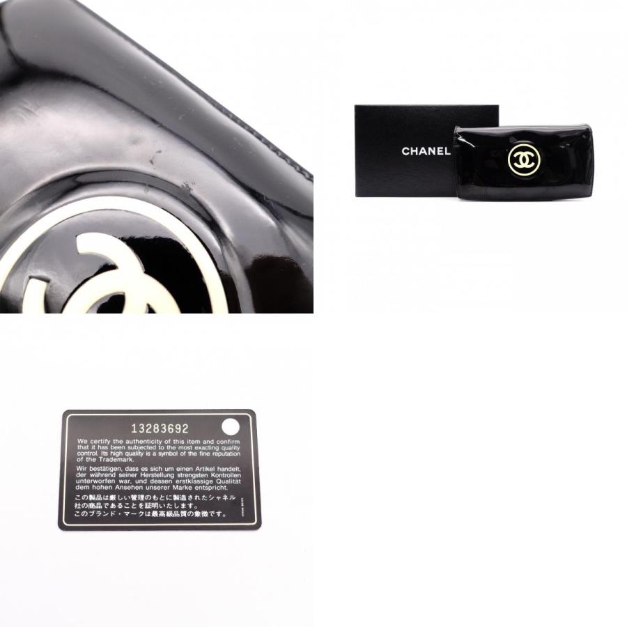 CHANEL（シャネル） ココマーク 長財布 パテントレザー レザー 