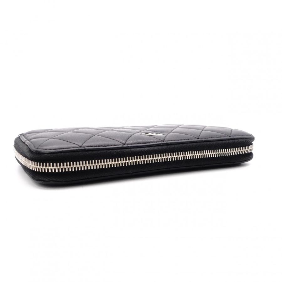 CHANEL（シャネル） ラムスキン ココマーク マトラッセ 長財布 レザー