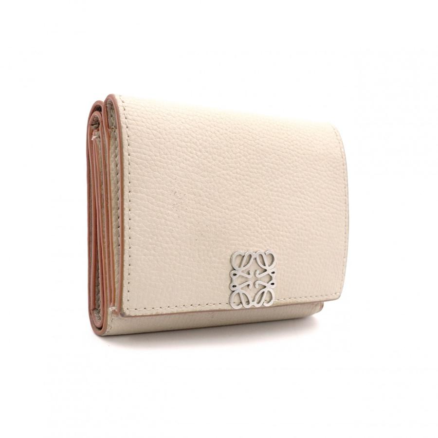 LOEWE（ロエベ） アナグラム コンパクトウォレット トライフォールド