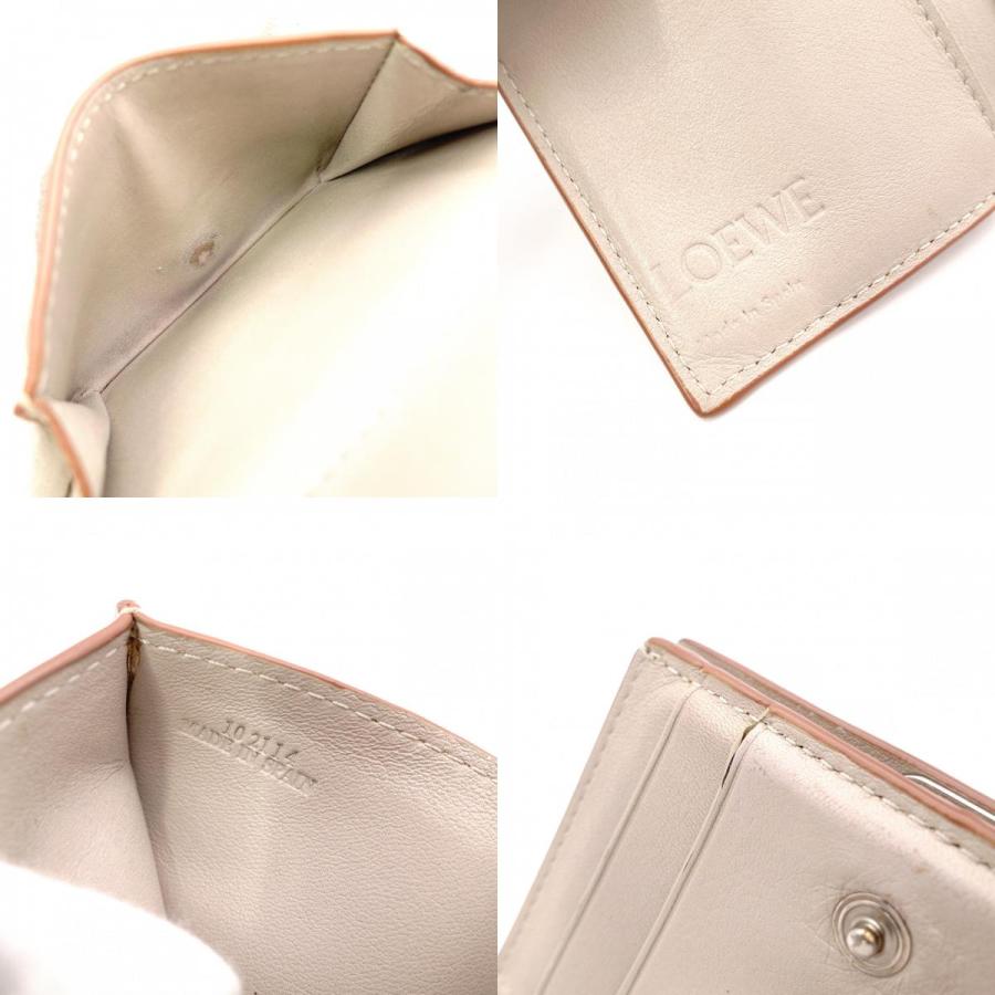 LOEWE（ロエベ） アナグラム コンパクトウォレット トライフォールド