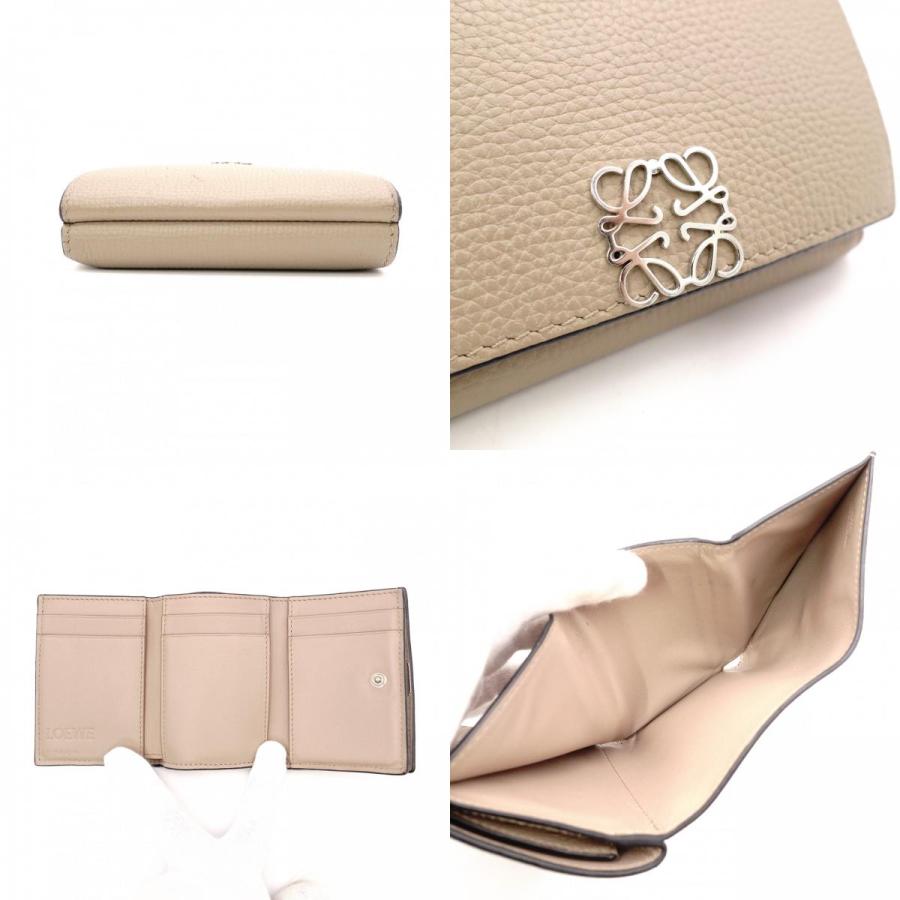 LOEWE（ロエベ） アナグラム コンパクトウォレット トライフォールド