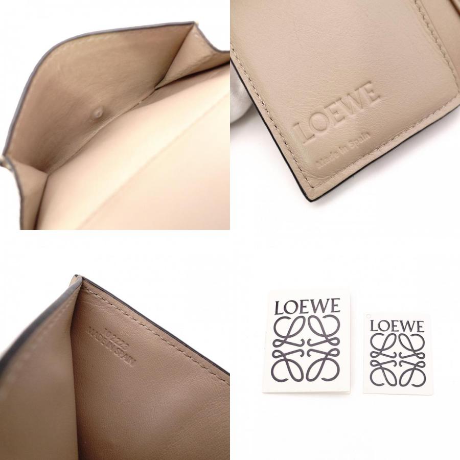 LOEWE（ロエベ） アナグラム コンパクトウォレット トライフォールド