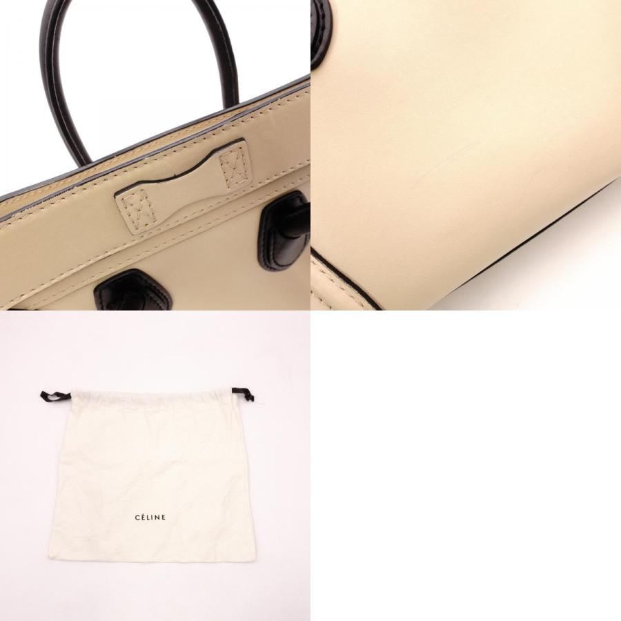 CELINE（セリーヌ） ラゲージ ナノ ショッパー ハンドバッグ レザー
