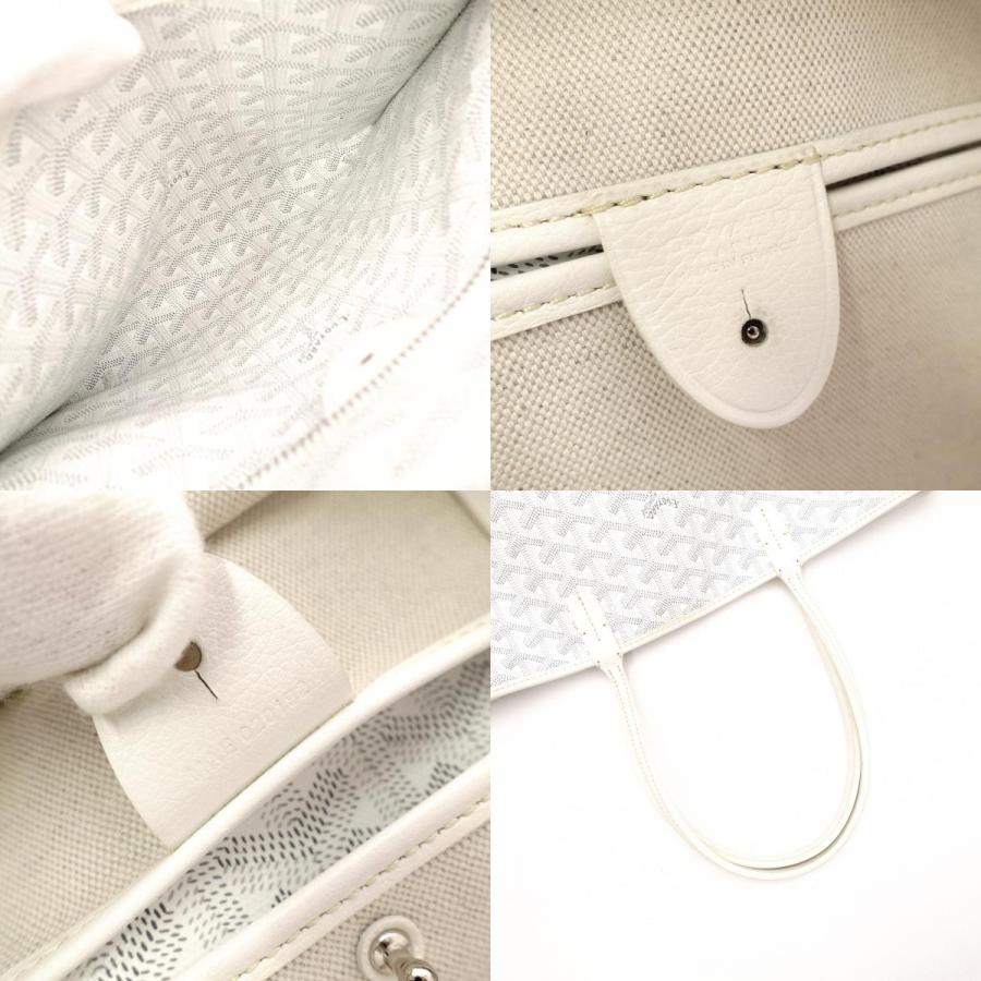GOYARD（ゴヤール） アルトワ PM トートバッグ/PVC/レザー ホワイト 