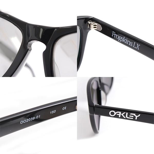 OAKLEY Frogskin LX ブラック サングラス oakley frogskin lx ブラックグレー