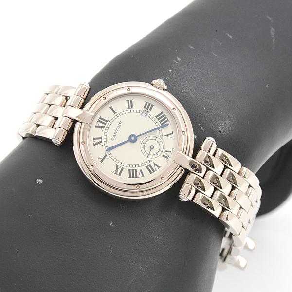 Cartier カルティエ自動巻き 腕時計 ホワイト文字盤 PANTHERE DE CARTIER カルティエ 時計 レディース パンテール ヴァン