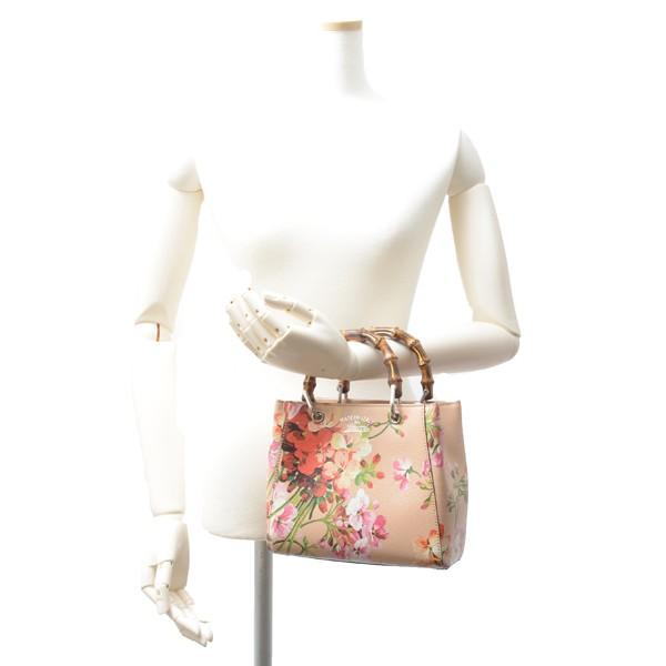 GUCCI グッチ ブルームス バンブーミニショッパー ショルダーバッグ 