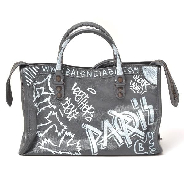 BALENCIAGA(バレンシアガ) グラフィティ クラシック シティ - バッグ