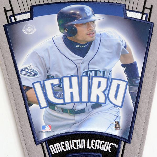 イチローさんのサイン入り イチロー ユニセックス ペナント 100枚限定 直筆 サイン入り 超レア