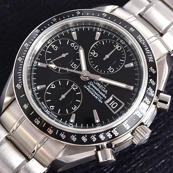 SPEEDMASTER オメガ OMEGA 3210.50.00 スピードマスター デイト クロノ 
