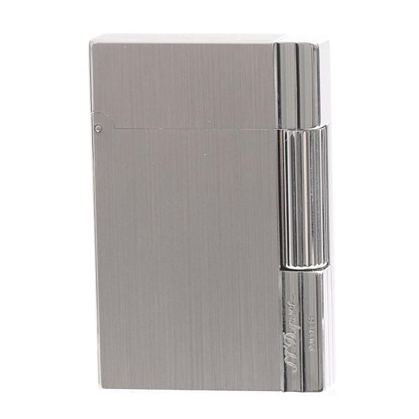 ローラーガスライター ガスライター メンズ 喫煙具 ライター デュポン S T Dupont 中古 ギャッツビー ダブルバーナー シルバー Brandmax ヘアライン 中古