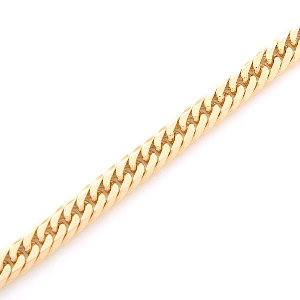 喜平 ネックレス K18 6面カット ダブル 30g 50cm 造幣局検定刻印入