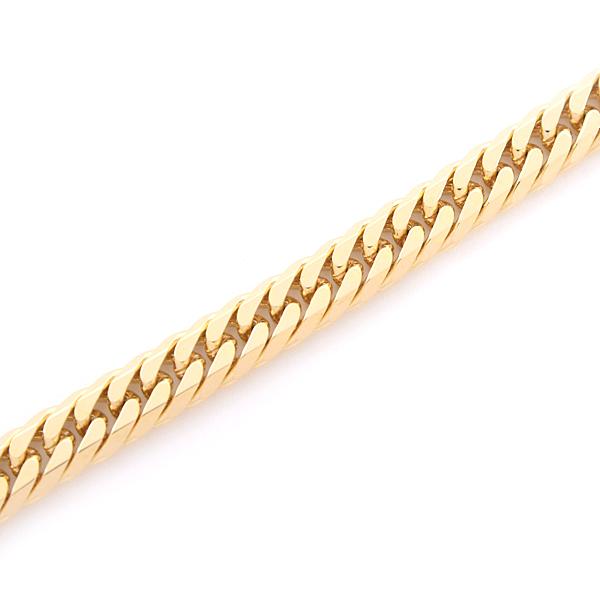 喜平 ネックレス K18 6面カット ダブル 50g 50cm 造幣局検定刻印入