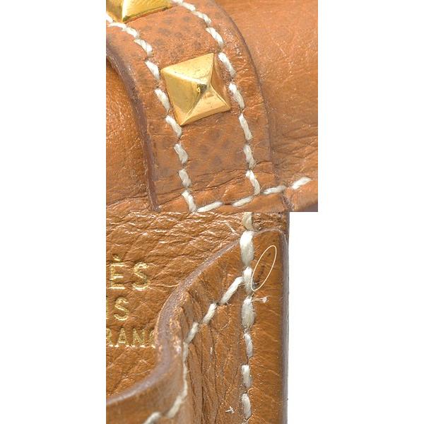 エルメス メドール スタッズ ペンケース メンズ レディース ゴールド