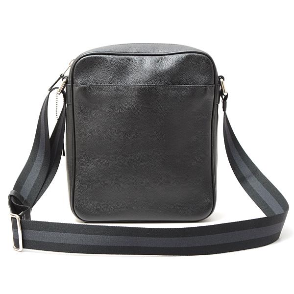 コーチ Coach メンズ ショルダーバッグ カーフ ブラック F547 中古 Brandmax 通販 Yahoo ショッピング