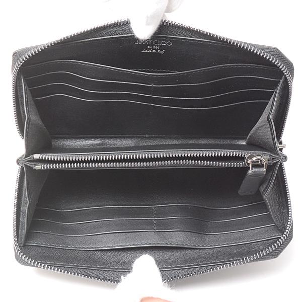 美品 ジミーチュウ LXA174 カーナビー スタースタッズ 長財布