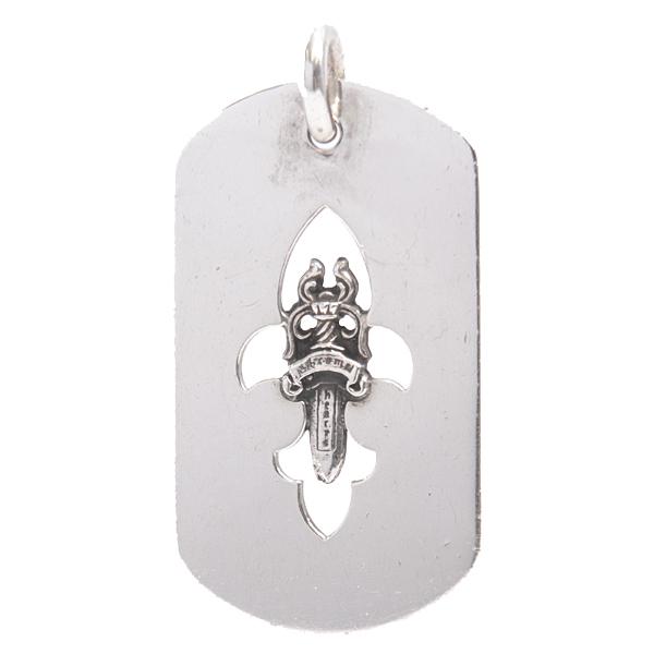 正規激安 クロムハーツ Chrome Hearts フレアダガー ドッグタグ ペンダント トップ メンズ Sv925 シルバー 新作モデル Www Gettoknowmontco Com