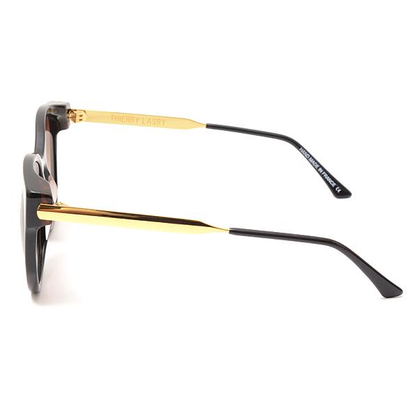 THIERRY LASRY（ティエリー ラスリー） サングラス ブラック×ゴールド