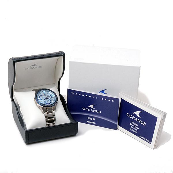 OCEANUS カシオ 腕時計 メンズ オシアナス GPS電波 ソーラー OCEANUS カシオ 腕時計 メンズ オシアナス GPS電波 ソーラー