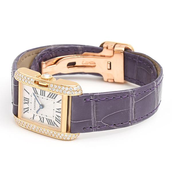 TANK（Cartier） カルティエ 時計 レディース タンクアングレーズSM