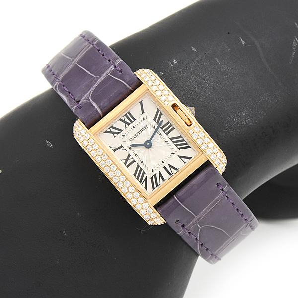 TANK（Cartier） カルティエ 時計 レディース タンクアングレーズSM