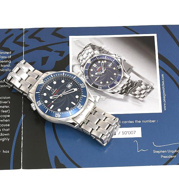 OMEGA メンズ SEAMASTER 不動 腕時計 ダイバー 300M オメガ 時計 メンズ シーマスター300 007 ジェームズ